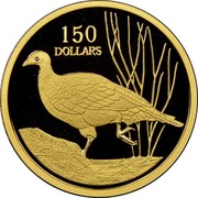 Australia 150 Dollars Rare Birds - Malleefowl 2005 B Proof KM# 752 150 DOLLARS coin reverse Australia 150 Dollars Rare Birds - Malleefowl 2005 B Proof KM# 752 150 DOLLARS coin reverse