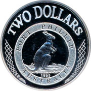 Australia 2 Dollars Port Phillip 2003 KM# 764 TWO DOLLARS PORT PHILLIP 1853 AUSTRALIA coin reverse Australia 2 Dollars Port Phillip 2003 KM# 764 TWO DOLLARS PORT PHILLIP 1853 AUSTRALIA coin reverse