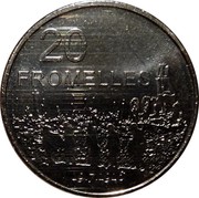 Australia 20 Cents Fromelles 2016  20 FROMELLES 19.7.1916 coin reverse Australia 20 Cents Fromelles 2016  20 FROMELLES 19.7.1916 coin reverse