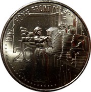 Australia 20 Cents Home Front 2015  WW1 - HOME FRONT 20 coin reverse Australia 20 Cents Home Front 2015  WW1 - HOME FRONT 20 coin reverse