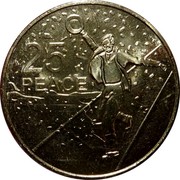 Australia 25 Cents Anzac to Afghanistan Series - Peace 2016  25 PEACE coin reverse Australia 25 Cents Anzac to Afghanistan Series - Peace 2016  25 PEACE coin reverse