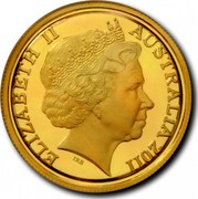 Australia 25 Dollars President's Cup 2011 Proof KM# 1623 ELIZABETH II AUSTRALIA 2011 IRB coin obverse Australia 25 Dollars President's Cup 2011 Proof KM# 1623 ELIZABETH II AUSTRALIA 2011 IRB coin obverse