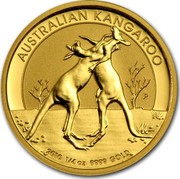 Australia 25 Dollars Two Playing Kangaroos 2010 KM# 1363 AUSTRALIAN KANGAROO 2010 1/4 OZ 9999 GOLD P coin reverse Australia 25 Dollars Two Playing Kangaroos 2010 KM# 1363 AUSTRALIAN KANGAROO 2010 1/4 OZ 9999 GOLD P coin reverse