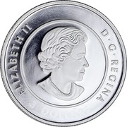 Canada 3 Dollars Celebration of Love with Crystal Heart 2017 Proof ELIZABETH II D G REGINA 3 DOLLARS SB coin obverse Canada 3 Dollars Celebration of Love with Crystal Heart 2017 Proof ELIZABETH II D G REGINA 3 DOLLARS SB coin obverse