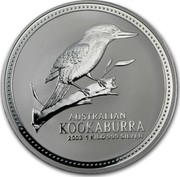 Australia 30 Dollars Australian Kookaburra 2003 KM# 880 AUSTRALIAN KOOKABURRA 2002 1 KILO 999 SILVER coin reverse Australia 30 Dollars Australian Kookaburra 2003 KM# 880 AUSTRALIAN KOOKABURRA 2002 1 KILO 999 SILVER coin reverse