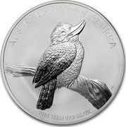Australia 30 Dollars Australian Kookaburra 2010 KM# 1361 AUSTRALIAN KOOKABURRA 2010 1 KILO 999 SILVER P EM coin reverse Australia 30 Dollars Australian Kookaburra 2010 KM# 1361 AUSTRALIAN KOOKABURRA 2010 1 KILO 999 SILVER P EM coin reverse