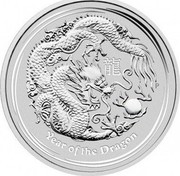 Australia 300 Dollars Year of the Dragon 2012 KM# 1669 YEAR OF THE DRAGON P coin reverse Australia 300 Dollars Year of the Dragon 2012 KM# 1669 YEAR OF THE DRAGON P coin reverse