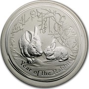 Australia 300 Dollars Year of the Rabbit 2011 KM# 1480 YEAR OF THE RABBIT P coin reverse Australia 300 Dollars Year of the Rabbit 2011 KM# 1480 YEAR OF THE RABBIT P coin reverse
