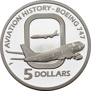 Australia 5 Dollars Aviation History - Boeing 747 2010 KM# 1512 AVIATION HISTORY - BOEING 747 5 DOLLARS coin reverse Australia 5 Dollars Aviation History - Boeing 747 2010 KM# 1512 AVIATION HISTORY - BOEING 747 5 DOLLARS coin reverse