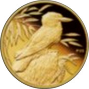 Australia 5 Dollars Kookaburra at nest left head right 2009 Proof KM# 1304 P20 coin reverse Australia 5 Dollars Kookaburra at nest left head right 2009 Proof KM# 1304 P20 coin reverse