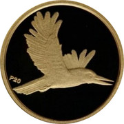 Australia 5 Dollars Kookaburra in flight right 2009 Proof KM# 1303 P20 coin reverse Australia 5 Dollars Kookaburra in flight right 2009 Proof KM# 1303 P20 coin reverse