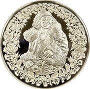 Australia 5 Dollars The Queen Mother 2002 KM# 659 THE QUEEN MOTHER 1900-2002 coin reverse Australia 5 Dollars The Queen Mother 2002 KM# 659 THE QUEEN MOTHER 1900-2002 coin reverse