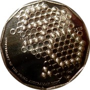 Australia 50 Cents 50th Anniversary of The Royal Australian Mint (Copper-Nickel) 2015 UNC KM# 2191 50 ANNIVERSARY OF THE ROYAL AUSTRALIAN MINT 1965 2015 coin reverse Australia 50 Cents 50th Anniversary of The Royal Australian Mint (Copper-Nickel) 2015 UNC KM# 2191 50 ANNIVERSARY OF THE ROYAL AUSTRALIAN MINT 1965 2015 coin reverse