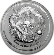 Australia 8 Dollars Year of the Dragon 2012 KM# 1794 YEAR OF THE DRAGON P coin reverse Australia 8 Dollars Year of the Dragon 2012 KM# 1794 YEAR OF THE DRAGON P coin reverse