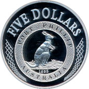 Australia Five Dollars Port Phillip 2003 KM# 765 FIVE DOLLARS PORT PHILLIP 1853 AUSTRALIA coin reverse Australia Five Dollars Port Phillip 2003 KM# 765 FIVE DOLLARS PORT PHILLIP 1853 AUSTRALIA coin reverse