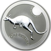 Australian 1 Oz Silver One Dollar 