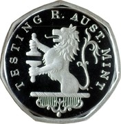 Australia One Dollar Imperial Test Dollar 2004  TESTING R. AUST. MINT coin reverse Australia One Dollar Imperial Test Dollar 2004  TESTING R. AUST. MINT coin reverse