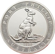 Australia Ten Dollars Standing Kangaroo 2003 KM# 766 PORT PHILLIP AUSTRALIA 1853 coin reverse Australia Ten Dollars Standing Kangaroo 2003 KM# 766 PORT PHILLIP AUSTRALIA 1853 coin reverse