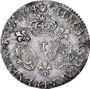France 1/10 ECU Louis XIV 1714 T KM# 379.17 SIT NOMEN DOMINI BENEDICTVM 1714 T coin reverse France 1/10 ECU Louis XIV 1714 T KM# 379.17 SIT NOMEN DOMINI BENEDICTVM 1714 T coin reverse