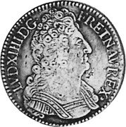 France 1/2 ECU (36 Sols, 6 Deniers) Louis XIV 1712 V KM# 382.18 LVD XIIII D G FR ET NAV REX coin obverse France 1/2 ECU (36 Sols, 6 Deniers) Louis XIV 1712 V KM# 382.18 LVD XIIII D G FR ET NAV REX coin obverse