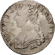 France 1/2 ECU (44 Sols) Louis XVI 1784 R KM# 562.11 LUD XVI D G FR ET NAV REX coin obverse France 1/2 ECU (44 Sols) Louis XVI 1784 R KM# 562.11 LUD XVI D G FR ET NAV REX coin obverse
