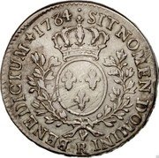 France 1/2 ECU (44 Sols) Louis XVI 1784 R KM# 562.11 SIT NOMEN DOMINI BENEDICTUM R 1784 coin reverse France 1/2 ECU (44 Sols) Louis XVI 1784 R KM# 562.11 SIT NOMEN DOMINI BENEDICTUM R 1784 coin reverse