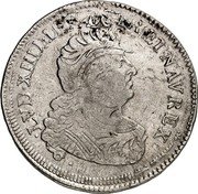 France 1/2 ECU (45 Sols) Louis XIV 1702 Z KM# 345 LVD XIIII D G FR ET NAV REX coin obverse France 1/2 ECU (45 Sols) Louis XIV 1702 Z KM# 345 LVD XIIII D G FR ET NAV REX coin obverse