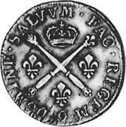 France 1/4 ECU (Louis XIV) KM# 324.16 9 DOMINE SALVVM FAC REGEM coin reverse France 1/4 ECU (Louis XIV) KM# 324.16 9 DOMINE SALVVM FAC REGEM coin reverse