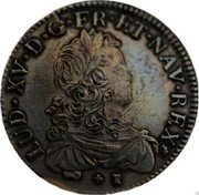France ECU Louis XV 1721 Numeral 9 KM# 459.25 LUD XV D G FR ET NAV REX coin obverse France ECU Louis XV 1721 Numeral 9 KM# 459.25 LUD XV D G FR ET NAV REX coin obverse