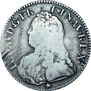 France ECU Louis XV 1728 N KM# 486.14 LUD XV D G FR ET NAV REX coin obverse France ECU Louis XV 1728 N KM# 486.14 LUD XV D G FR ET NAV REX coin obverse