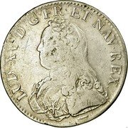 France ECU Louis XV 1729 W KM# 486.22 LUD XV D G FR ET NAV REX coin obverse France ECU Louis XV 1729 W KM# 486.22 LUD XV D G FR ET NAV REX coin obverse