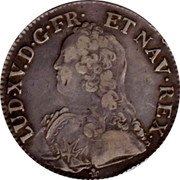 France ECU Louis XV 1733 K KM# 486.11 LUD XV D G FR ET NAV REX coin obverse France ECU Louis XV 1733 K KM# 486.11 LUD XV D G FR ET NAV REX coin obverse