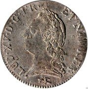France ECU Louis XV 1774 D KM# 551.5 LUD XV D G FR ET NAV REX coin obverse France ECU Louis XV 1774 D KM# 551.5 LUD XV D G FR ET NAV REX coin obverse