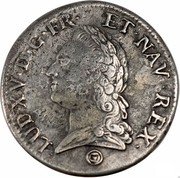 France ECU Louis XV 1774 Q KM# 551.13 LUD XV D G FR ET NAV REX coin obverse France ECU Louis XV 1774 Q KM# 551.13 LUD XV D G FR ET NAV REX coin obverse