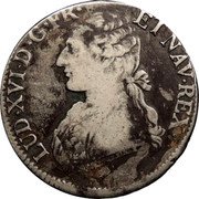 France ECU Louis XVI 1779 M KM# 564.10 LUD XVI D G FR ET NAV REX coin obverse France ECU Louis XVI 1779 M KM# 564.10 LUD XVI D G FR ET NAV REX coin obverse
