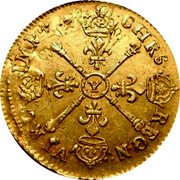 France Louis D'or Louis XIV 1704 Y KM# 365.22 CHRS REGN VINC IMP Y coin reverse France Louis D'or Louis XIV 1704 Y KM# 365.22 CHRS REGN VINC IMP Y coin reverse