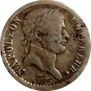 France 1/2 Franc Napoleon I 1808 K KM# 680.7 NAPOLEON EMPEREUR. TIOLIER coin obverse France 1/2 Franc Napoleon I 1808 K KM# 680.7 NAPOLEON EMPEREUR. TIOLIER coin obverse