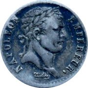 France 1/2 Franc Napoleon I 1811 D KM# 691.5 NAPOLEON EMPEREUR. TIOLIER coin obverse France 1/2 Franc Napoleon I 1811 D KM# 691.5 NAPOLEON EMPEREUR. TIOLIER coin obverse