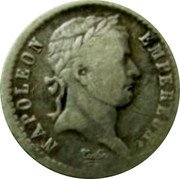 France 1/2 Franc Napoleon I 1813 I KM# 691.7 NAPOLEON EMPEREUR. TIOLIER coin obverse France 1/2 Franc Napoleon I 1813 I KM# 691.7 NAPOLEON EMPEREUR. TIOLIER coin obverse