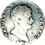 France 1/2 Franc Napoleon I AN13 A KM# 655.1 NAPOLEON EMPEREUR. TIOLIER coin obverse France 1/2 Franc Napoleon I AN13 A KM# 655.1 NAPOLEON EMPEREUR. TIOLIER coin obverse