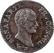 France 1/4 Franc Napoleon I AN12 M KM# 654.8 BONAPARTE PR. CONSUL. coin obverse France 1/4 Franc Napoleon I AN12 M KM# 654.8 BONAPARTE PR. CONSUL. coin obverse