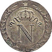 France 10 Centimes Napoleon I 1808 I KM# 676.5 N coin obverse