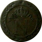 France 10 Centimes Napoleon I 1809 BB KM# 676.3 N coin obverse France 10 Centimes Napoleon I 1809 BB KM# 676.3 N coin obverse