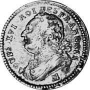 France 12 Deniers (Sol) Louis XVI 1792 MA KM# 600.11 LOUIS XVI ROI DES FRANCOIS MA DUVIVIER coin obverse France 12 Deniers (Sol) Louis XVI 1792 MA KM# 600.11 LOUIS XVI ROI DES FRANCOIS MA DUVIVIER coin obverse