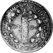 France 12 Deniers (Sol) Louis XVI 1792 MA KM# 600.11 12 D LA NATION LA LOI LE ROI 1792 4 DE LA LIB coin reverse France 12 Deniers (Sol) Louis XVI 1792 MA KM# 600.11 12 D LA NATION LA LOI LE ROI 1792 4 DE LA LIB coin reverse