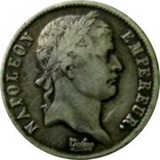 France 2 Francs Napoleon I 1812 D KM# 693.5 NAPOLEON EMPEREUR. TIOLIER coin obverse France 2 Francs Napoleon I 1812 D KM# 693.5 NAPOLEON EMPEREUR. TIOLIER coin obverse