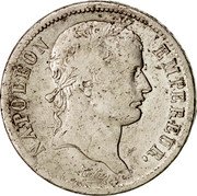 France 2 Francs Napoleon I 1812 L KM# 693.9 NAPOLEON EMPEREUR. TIOLIER coin obverse France 2 Francs Napoleon I 1812 L KM# 693.9 NAPOLEON EMPEREUR. TIOLIER coin obverse
