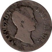 France 2 Francs Napoleon I AN12 B KM# 658.2 NAPOLEON EMPEREUR. TIOLIER coin obverse France 2 Francs Napoleon I AN12 B KM# 658.2 NAPOLEON EMPEREUR. TIOLIER coin obverse