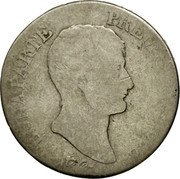 France 2 Francs Napoleon I AN12 I KM# 657.6 BONAPARTE PREMIER CONSUL. TIOLIER coin obverse France 2 Francs Napoleon I AN12 I KM# 657.6 BONAPARTE PREMIER CONSUL. TIOLIER coin obverse