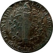 France 2 Sols Louis XVI 1791 T KM# 603.15 LA NATION LA LOI LE ROI 2 S L'AN 4 DE LA LIBERTE coin reverse France 2 Sols Louis XVI 1791 T KM# 603.15 LA NATION LA LOI LE ROI 2 S L'AN 4 DE LA LIBERTE coin reverse